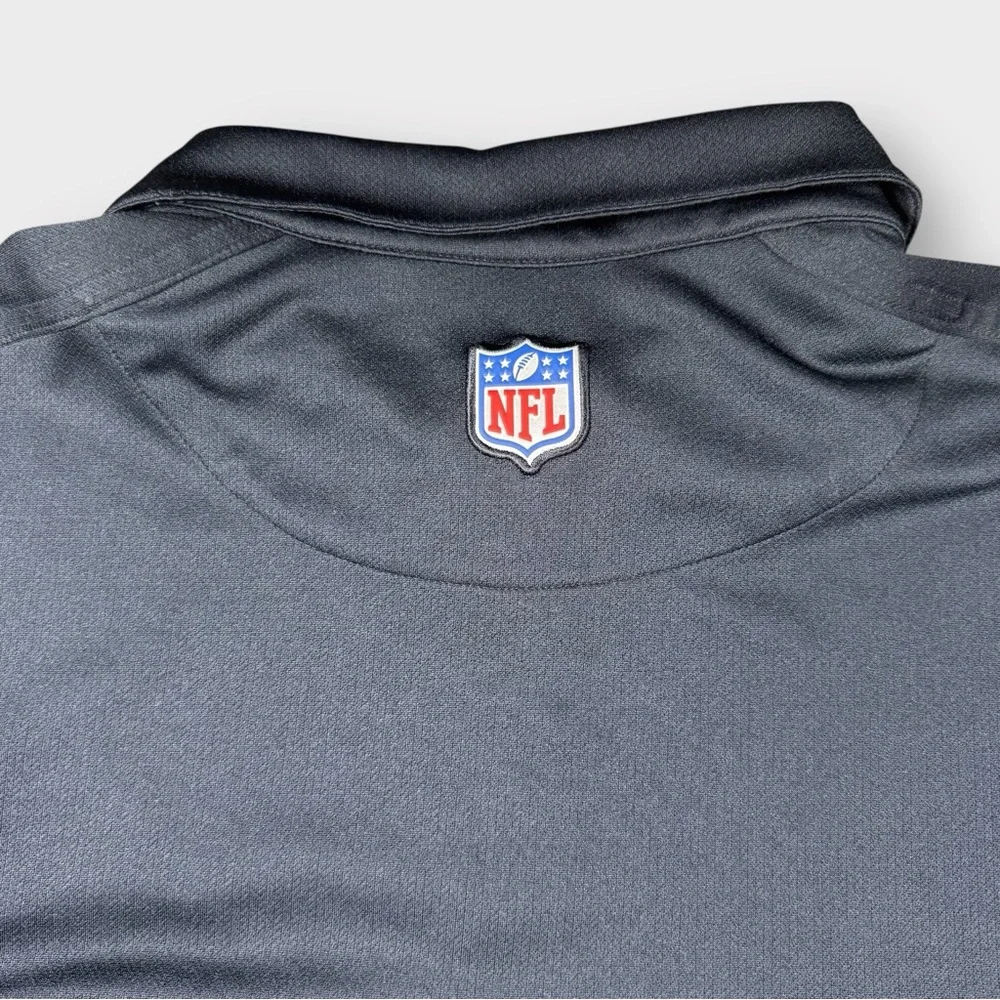 Nike NFL Panthers Men’s XL Black 1/4 Zip On-Field Coaches Pullover‎